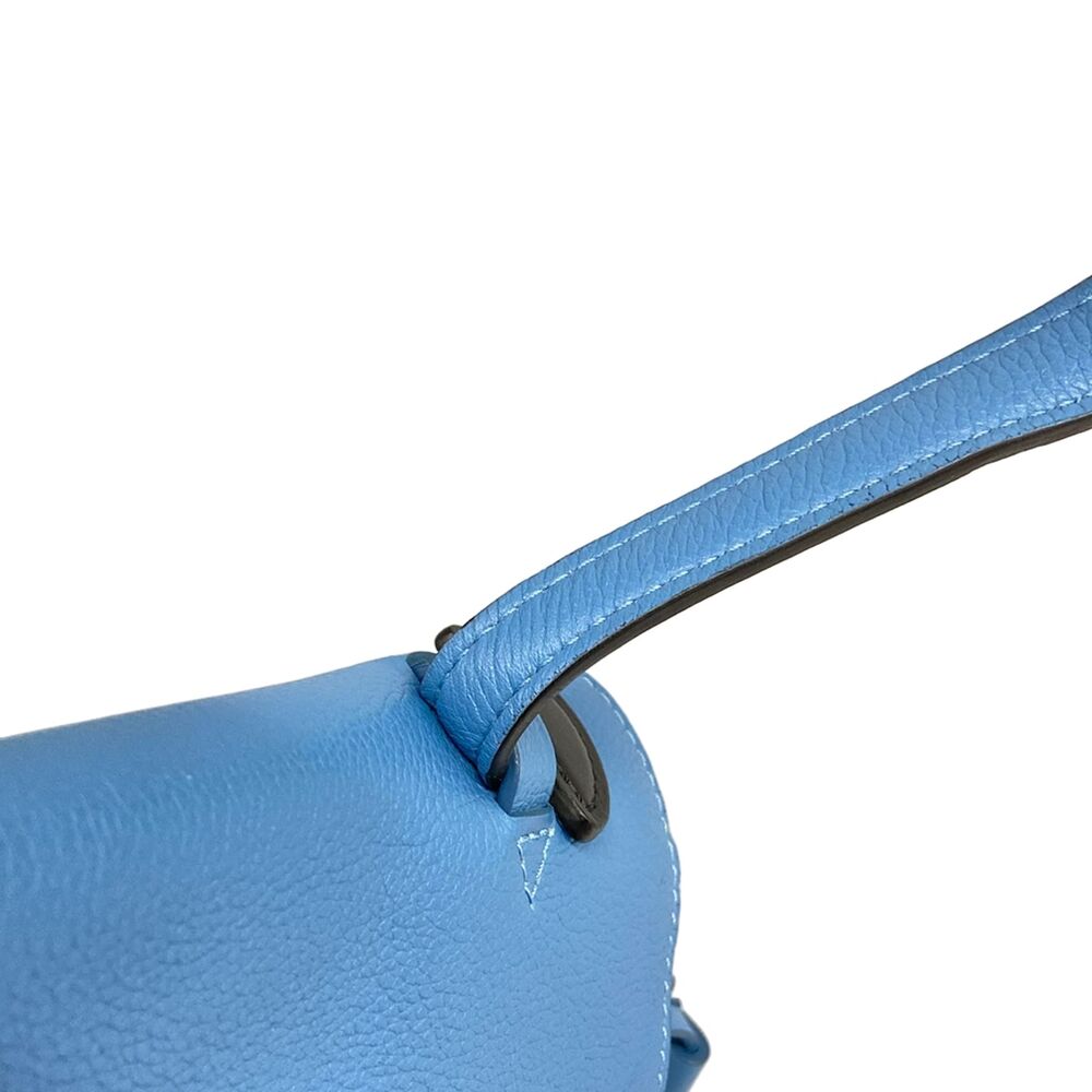 Louis Vuitton Lockme MM Lockme Handbag Light Blue Black - Picture 12 of 16